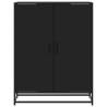 Shoe Cabinet Black 75x38x97.5 cm - Durable Storage Solution