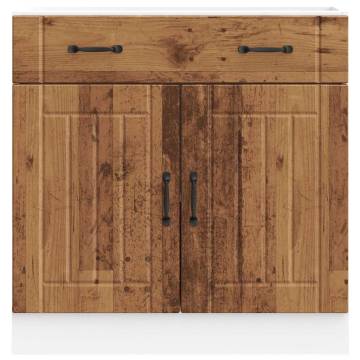 Kitchen Base Cabinet Lucca - Old Wood Engineered Wood