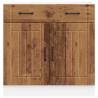 Kitchen Base Cabinet Lucca - Old Wood Engineered Wood