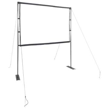 100 Inch 4:3 Projection Screen with Stands | HipoMarket