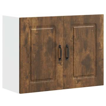 Kalmar Smoked Oak Kitchen Wall Cabinet | Ample Storage & Durable