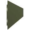 Lawn Edgings 50 pcs Olive Green - Durable Steel Garden Borders