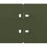 Lawn Edgings 50 pcs Olive Green - Durable Steel Garden Borders