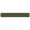 Lawn Edgings 50 pcs | Olive Green Cold-rolled Steel 15x103 cm