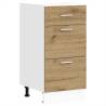 Bottom Cabinet Artisan Oak - Durable Storage Solution 40x46 cm