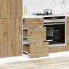 Bottom Cabinet Artisan Oak - Durable Storage Solution 40x46 cm