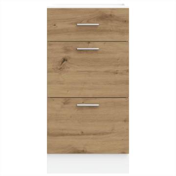 Bottom Cabinet Artisan Oak - Durable Storage Solution 40x46 cm