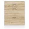 Sonoma Oak Kitchen Base Cabinet - Durable Engineered Wood