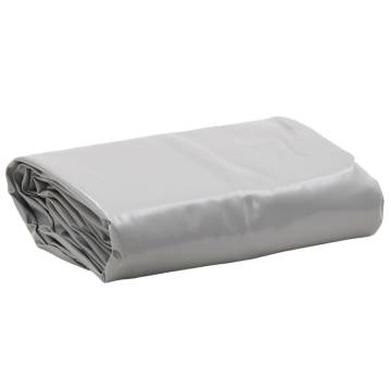 Heavy-Duty Grey Tarpaulin Ø 2m - Water & UV Resistant