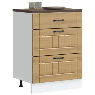 Lucca Artisan Oak Kitchen Base Cabinet - Durable & Stylish