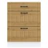 Lucca Artisan Oak Kitchen Base Cabinet - Durable & Stylish