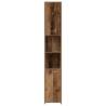 Elegant Old Wood Bathroom Cabinet - 30x30x183.5 cm