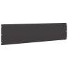 Lawn Edgings 20 pcs Black 25x103 cm Cold-rolled Steel