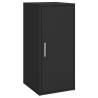 Shoe Cabinet Black 32x35x70 cm | Durable Storage Solution