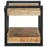 Wall Shelf 70x33 cm Solid Mango Wood - Stylish Storage