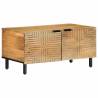 Coffee Table Brown 80x50x40 cm Solid Wood Mango - HipoMarket