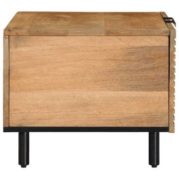 Coffee Table Brown 80x50x40 cm Solid Wood Mango - HipoMarket