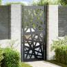 Garden Gate Black 105x205 cm Steel Light Design | HipoMarket