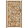 Garden Gate 105x180 cm Weathering Steel | Hipomarket UK