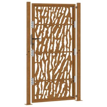 Garden Gate 105x180 cm Weathering Steel | Hipomarket UK