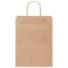 Brown Paper Bags with Handles - 50 pcs | Eco-Friendly & Durable