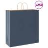  Paper Bags 250 pcs with Handles Blue 45x17x48 cm Colour blue Size 45 x 17 x 48 cm Quantity in Package 250 