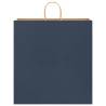 Eco-Friendly Blue Paper Bags with Handles - 250 pcs | HiPoMarket