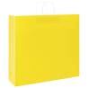 Durable Yellow Paper Bags with Handles - 50 pcs | Hipomarket