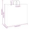 Durable Yellow Paper Bags with Handles - 50 pcs | Hipomarket