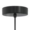 Adjustable E27 Pendant Lamp - Gloss Dark Blue, Ø 31 cm