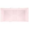 Paper Bags 50 pcs with Handles - Pink 32x17x44 cm