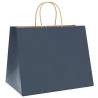 Paper Bags 50 pcs with Handles Blue – Eco-Friendly & Durable