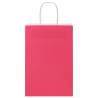 Paper Bags with Handles Pink - 50 Pcs | Sustainable Packaging