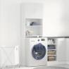 Washing Machine Cabinet White - 64x24x190 cm | HipoMarket