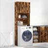 Washing Machine Cabinet Smoked Oak 64x24x190 cm - Hipomarket