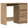 Desk Artisan Oak 90x45x76 cm - Stylish Engineered Wood Desk