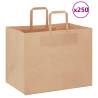  Paper Bags 250 pcs with Handles Brown 32x22x24 cm Colour brown Size 32 x 22 x 24 cm Quantity in Package 250 