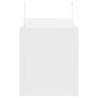 Paper Bags with Handles - 50 pcs White 32x22x24 cm