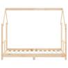 Kids Bed Frame 80x160 cm Solid Wood Pine | Hipo Market