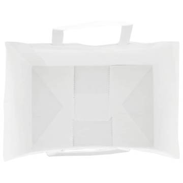 Paper Bags with Handles - 50 pcs White 32x22x24 cm