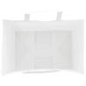 Paper Bags with Handles - 50 pcs White 32x22x24 cm