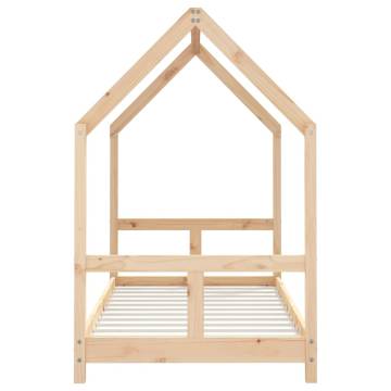 Kids Bed Frame 80x160 cm Solid Wood Pine | Hipo Market