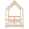 Kids Bed Frame 80x160 cm Solid Wood Pine | Hipo Market