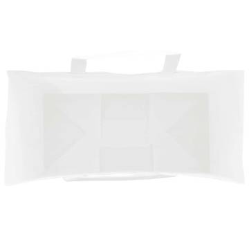 250 White Paper Bags with Handles - Eco-Friendly Packaging