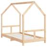 Kids Bed Frame 80x160 cm Solid Wood Pine | Hipo Market