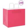  Paper Bags 50 pcs with Handles Pink 32x22x28 cm Colour pink Size 32 x 22 x 28 cm Quantity in Package 50 