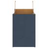 Blue Paper Bags with Handles - 50 pcs | Sustainable & Durable