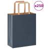  Paper Bags 250 pcs with Handles Blue 18x8x22 cm Colour blue Size 18 x 8 x 22 cm Quantity in Package 250 