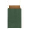 Eco-Friendly Green Paper Bags with Handles - 50 pcs | HipoMarket