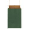 Green Paper Bags with Handles - 250 pcs - Eco-Friendly 32x17x25 cm